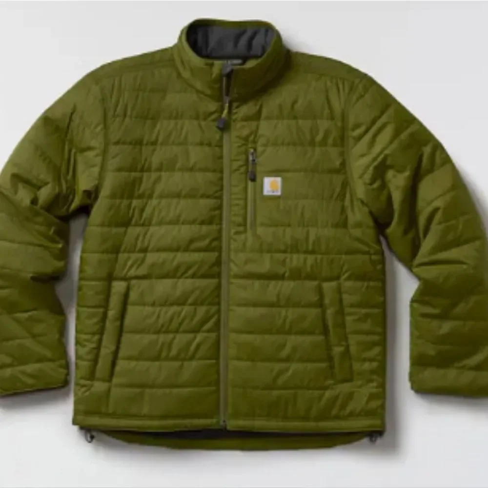 Carhartt Rain Defender Insulated Lightweight Gilliam Jacket- Dark‎ Bronzed Green